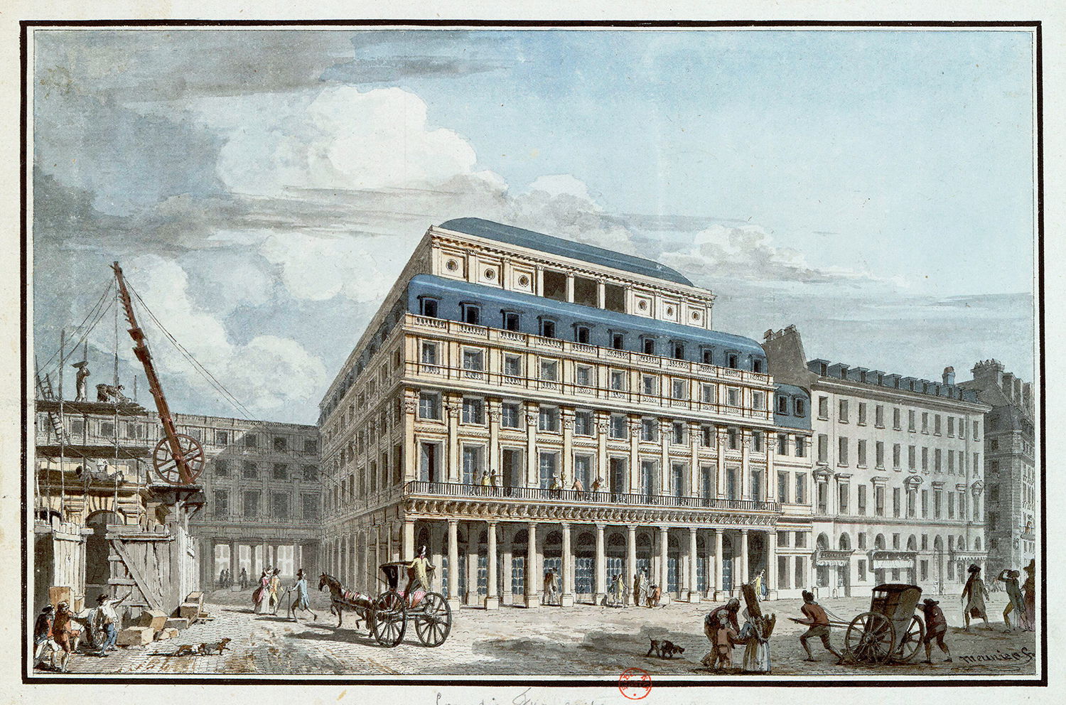 The Comédie-Française, 18th century. The Comédie-Française, 18th century.