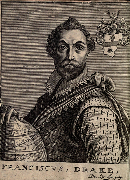 Francis Drake, 1652. Courtesy University of California Libraries