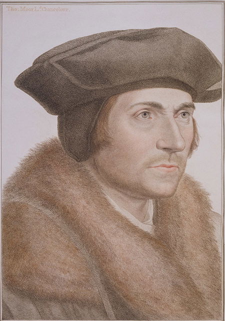 Thomas More, by Hans Holbein the Younger. (Bridgeman Images) Thomas More, by Hans Holbein the Younger.