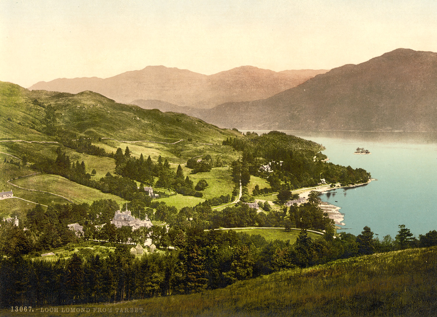 Loch Lomond from Tarbet, Scotland, 1890s. 