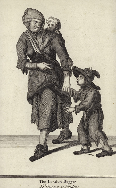 The London Beggar, 17th century. © Bridgeman Images