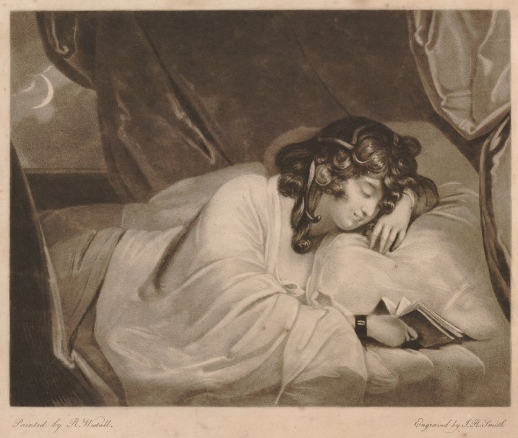 The Dream, R. Westall, 1791.