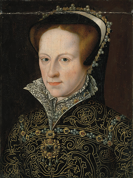 Mary Tudor, contemporary portrait.