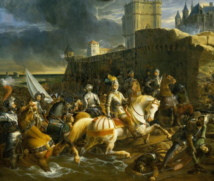 The Siege of Calais by François-Édouard Picot, 1838