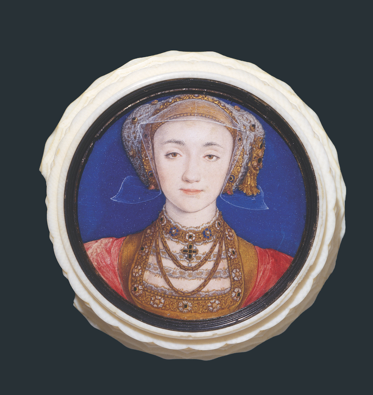 Portrait of Anne of Cleves, by Hans Holbein the Younger, 1539. The Victoria & Albert Museum.