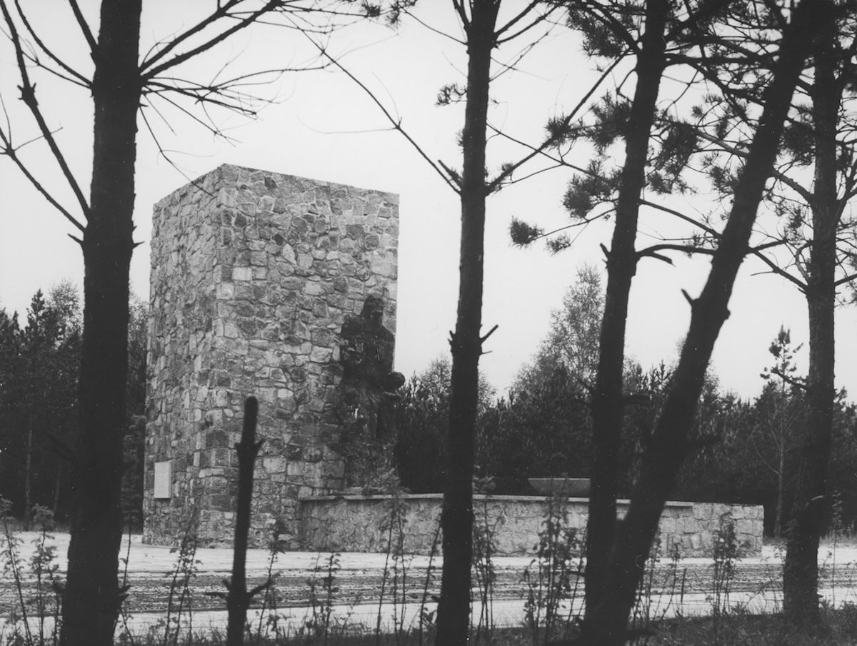 Memorial at the Sobibor concentration camp, c. 1980-90. United States Holocaust Memorial Museum, courtesy of Adam Kaczkowski. Memorial at the Sobibor concentration camp, c. 1980-90. United States Holocaust Memorial Museum, courtesy of Adam Kaczkowski.