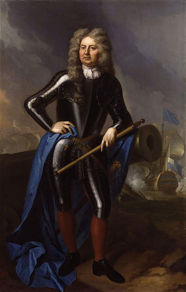 'Sir Clowdisley Shovell' by Michael Dahl, c.1702 'Sir Clowdisley Shovell' by Michael Dahl, c.1702
