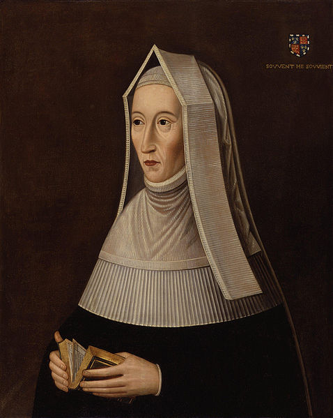 Lady Margaret Beaufort at prayer.