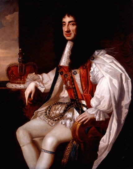 Portrait of Charles II by Sir Peter Lely 