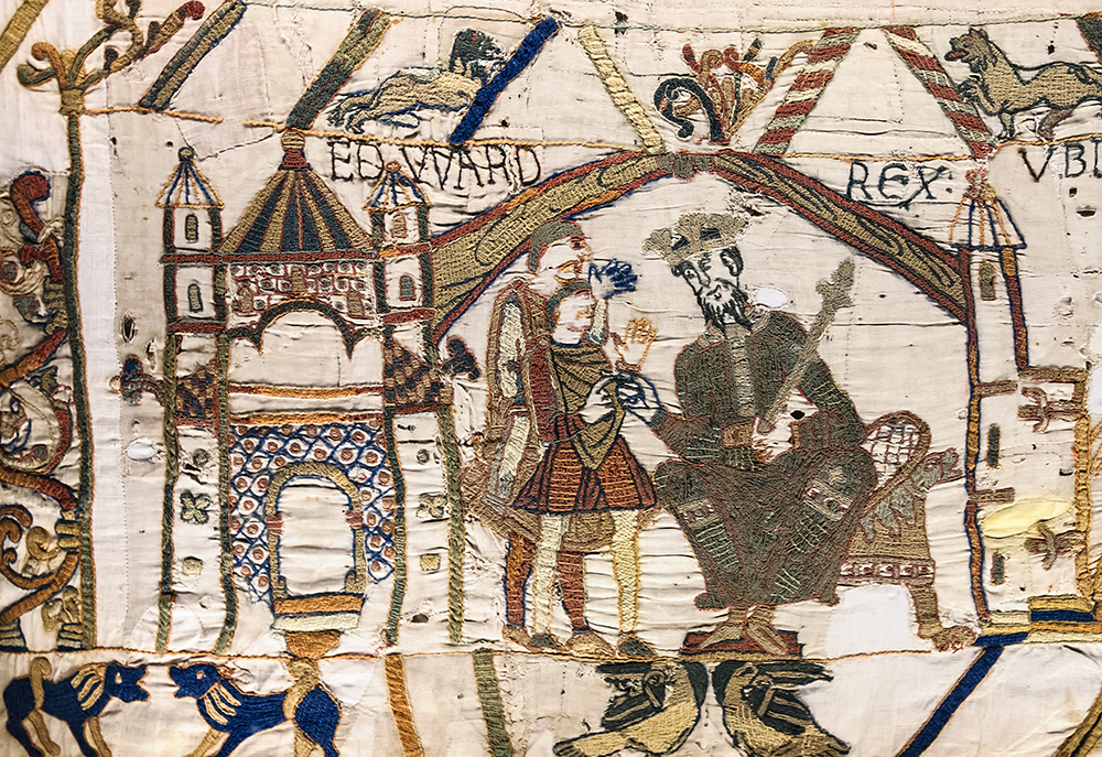 Edward the Confessor sends Harold to Normandy.