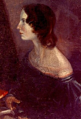 A portrait of Brontë made by her brother, Branwell Brontë