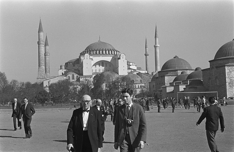 Hagia Sophia in Istanbul, October 1959.