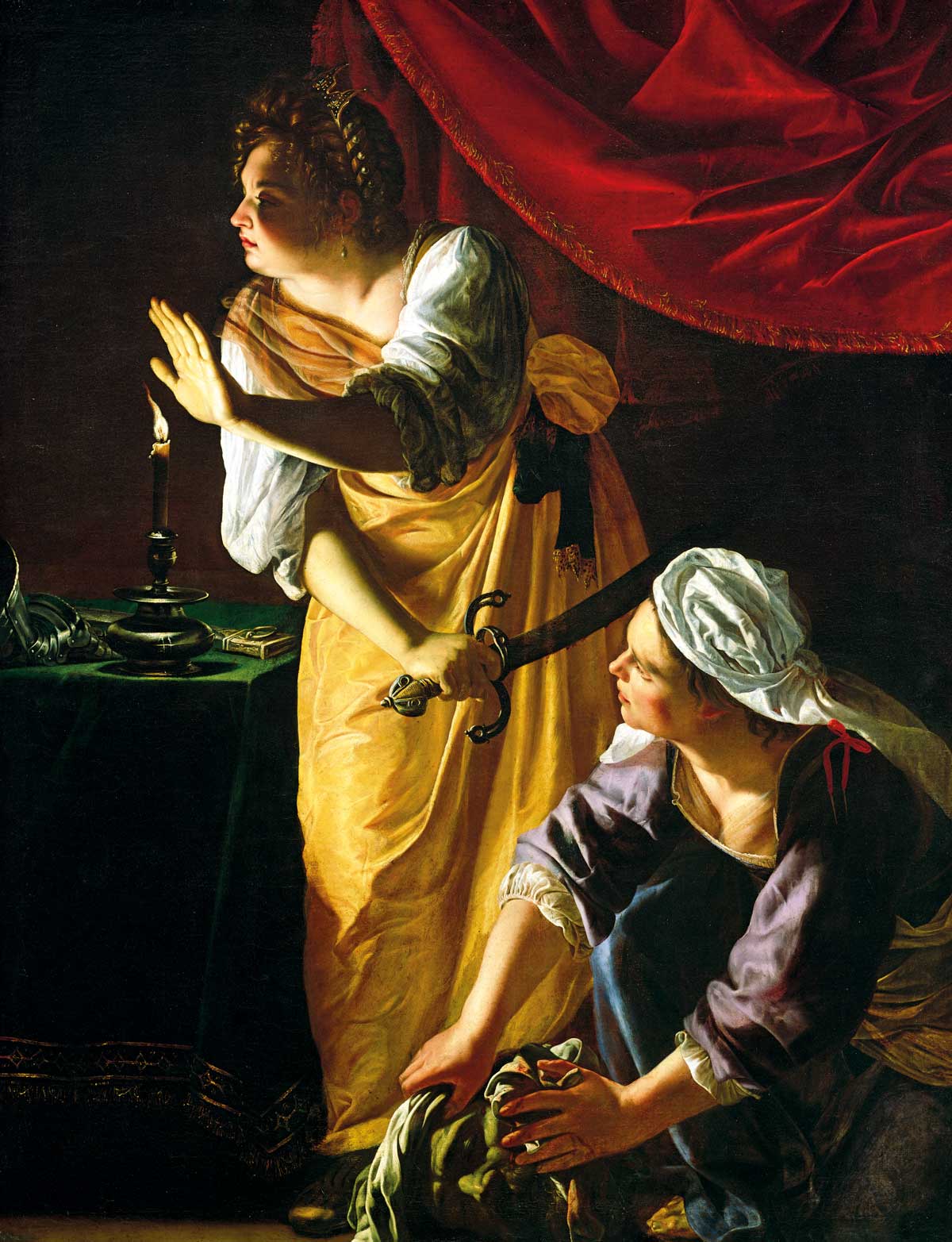 ‘Judith and Maidservant with the Head of Holofernes’, by Artemisia Gentileschi, c.1625, Detroit Institute of Arts © Detroit Institute of Arts/Gift of Mr Leslie H Green/Bridgeman Images.