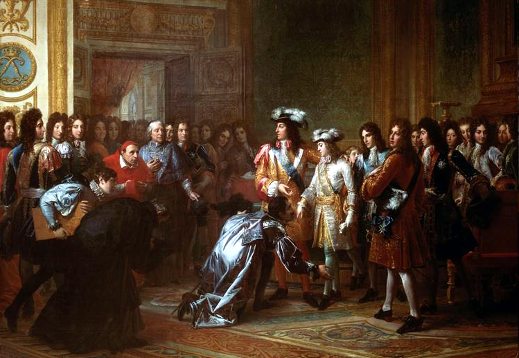 Recognition of the Duke of Anjou as King of Spain, under the name of Philip V, 16 November 1700, François Gérard.