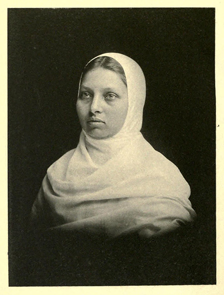 Portrait of Pandita Ramabai Sarasvati, c.1887.