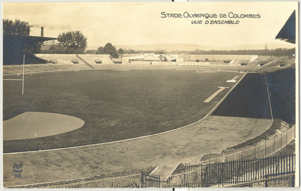 Stade olympique de Colombes en 1924