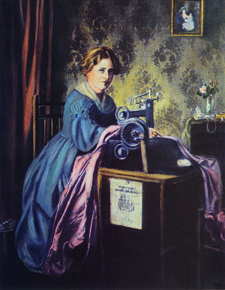 The original Singer sewing machine, 1851. The original Singer sewing machine, 1851.