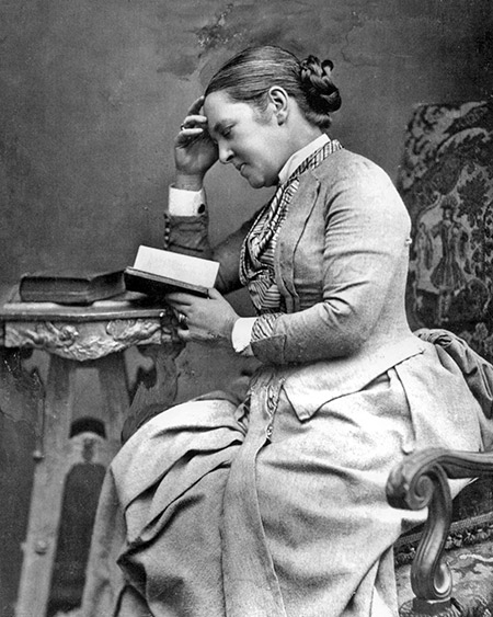 Medical pioneer: Elizabeth Garrett Anderson, c.1888.