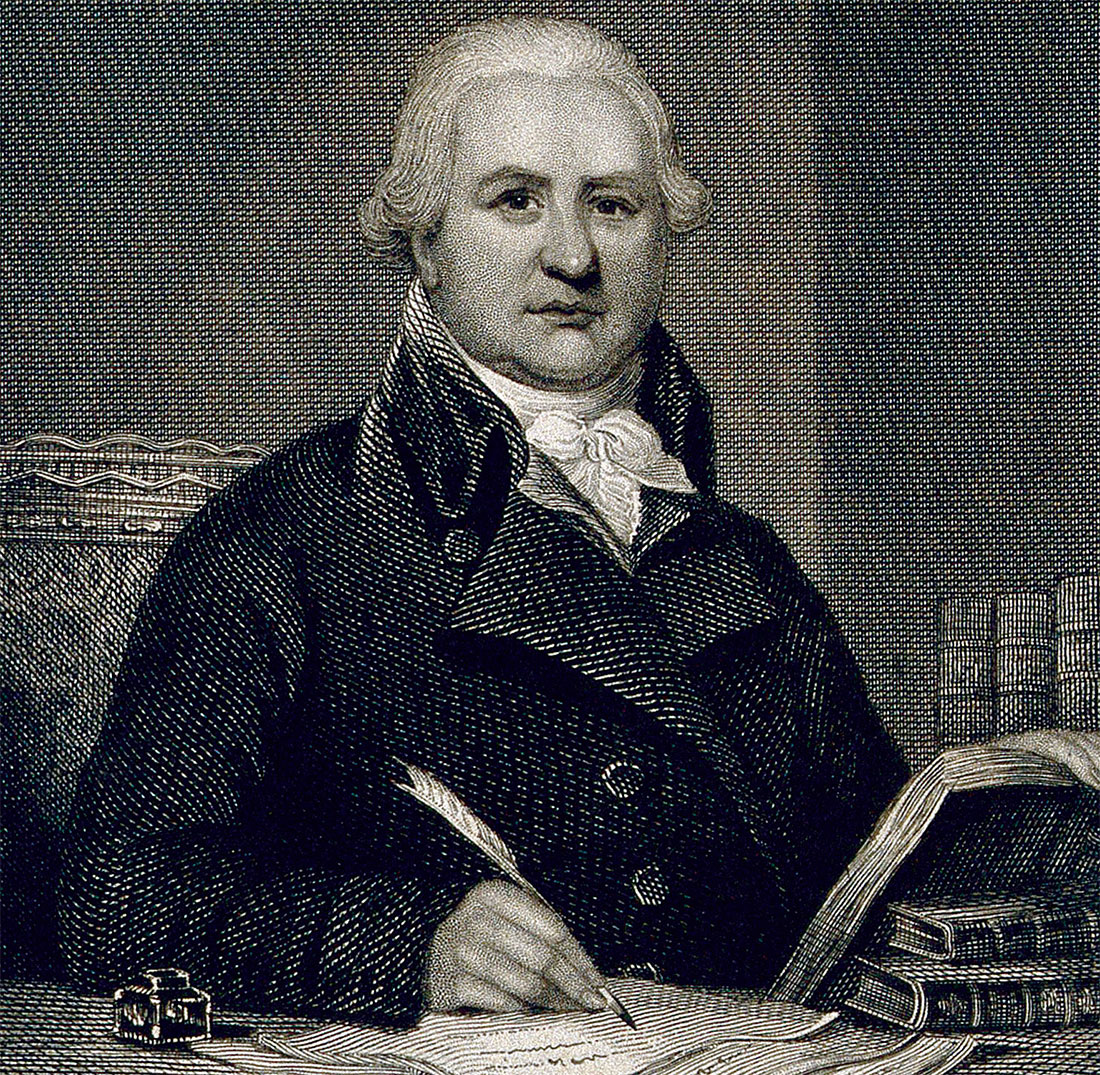 Charles Hutton, engraving by H. Ashby, 1824.