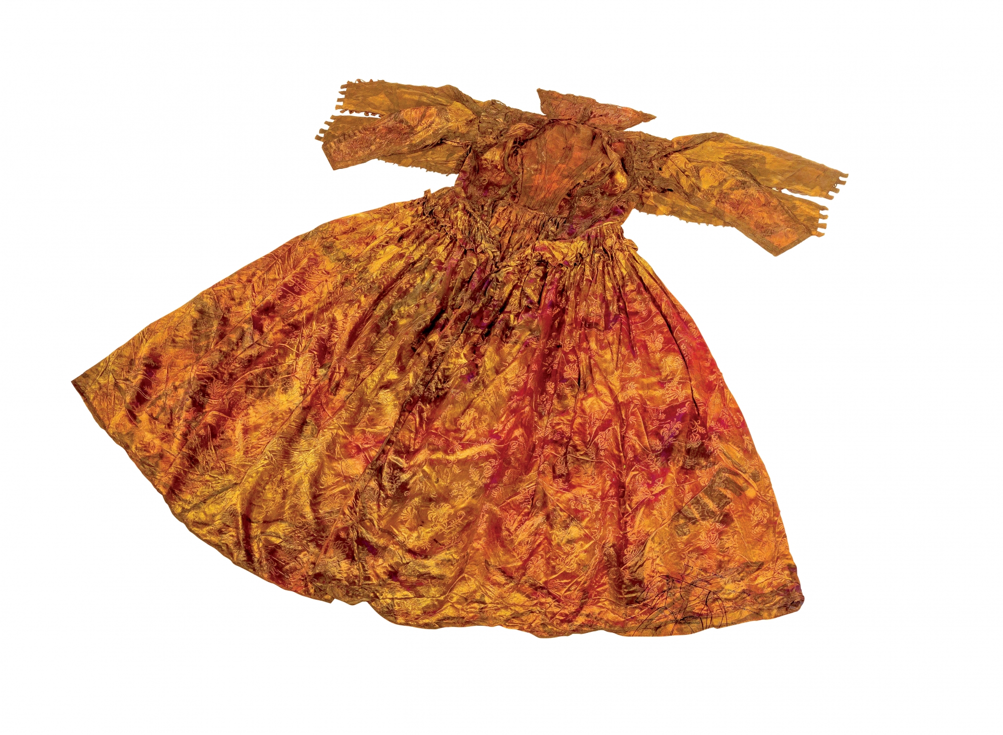 Dress found off the coast of Texel in April, 2015. Copyright Museum Kaap Skil