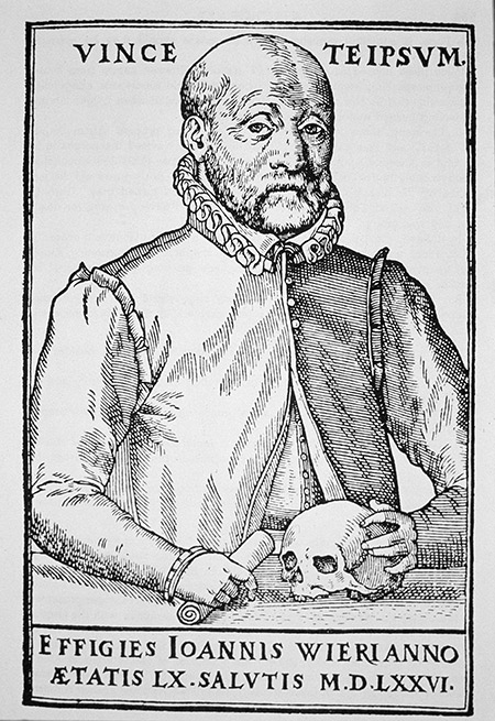 Johann Weyer, History of Magic, woodcut 1577. 