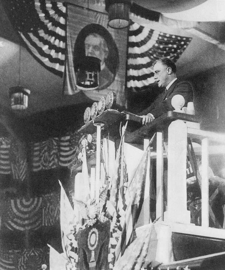 FDR nominating Al Smith at the 1924 Democratic National Convention