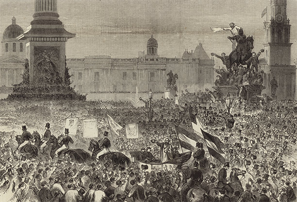 Garibaldi in Trafalgar Square