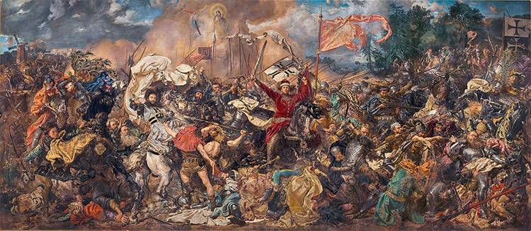 Battle of Grunwald by Jan Matejko (1878)