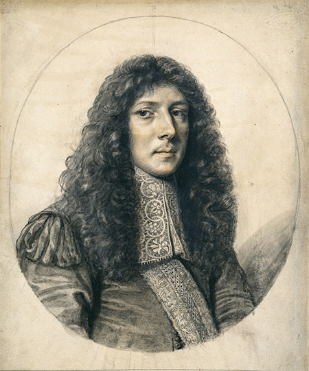 Sole surviving portrait: John Aubrey, 1666. Ashmolean Museum, Oxford / Bridgeman Images