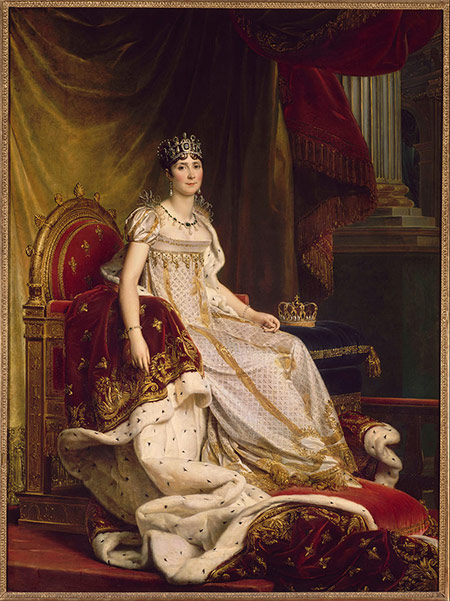 Joséphine in coronation costume