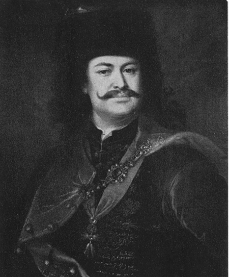 Portrait of Francis Rákóczi (1676-1735), by an unknown artist, in the National Museum, Budapest. Courtesy of the Hungarian News Information Service.