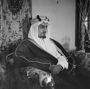 Eyes on the prize: Faisal al Saud, c. 1965.