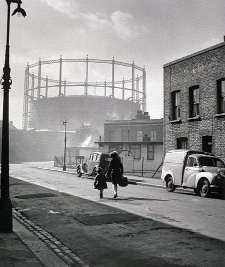 A North London street, 1950s.