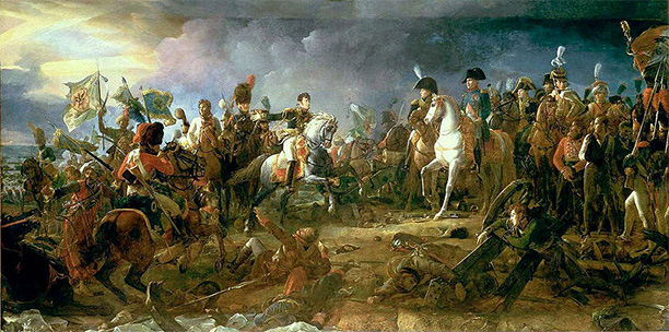  Napoléon at the Battle of Austerlitz, by François Gérard (Galerie des Batailles, Versailles).