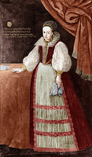 Blood countess: Elizabeth Bathory, anonymous portrait, 17th century