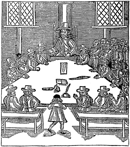 Sir Thomas Fairfax presiding over the Council of the Army, 1647