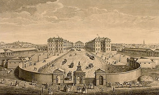 The London Foundling Hospital, where William Cadogan first worked
