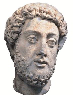 A bust of Commodus, second century AD. Photo: AKG Images/Dagli Orti