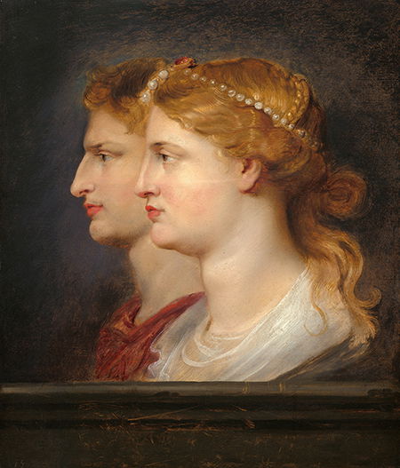 Power couple: Agrippina and Germanicus by Peter Paul Reubens, c.1614. Alamy Power couple: Agrippina and Germanicus by Peter Paul Reubens, c.1614. Alamy