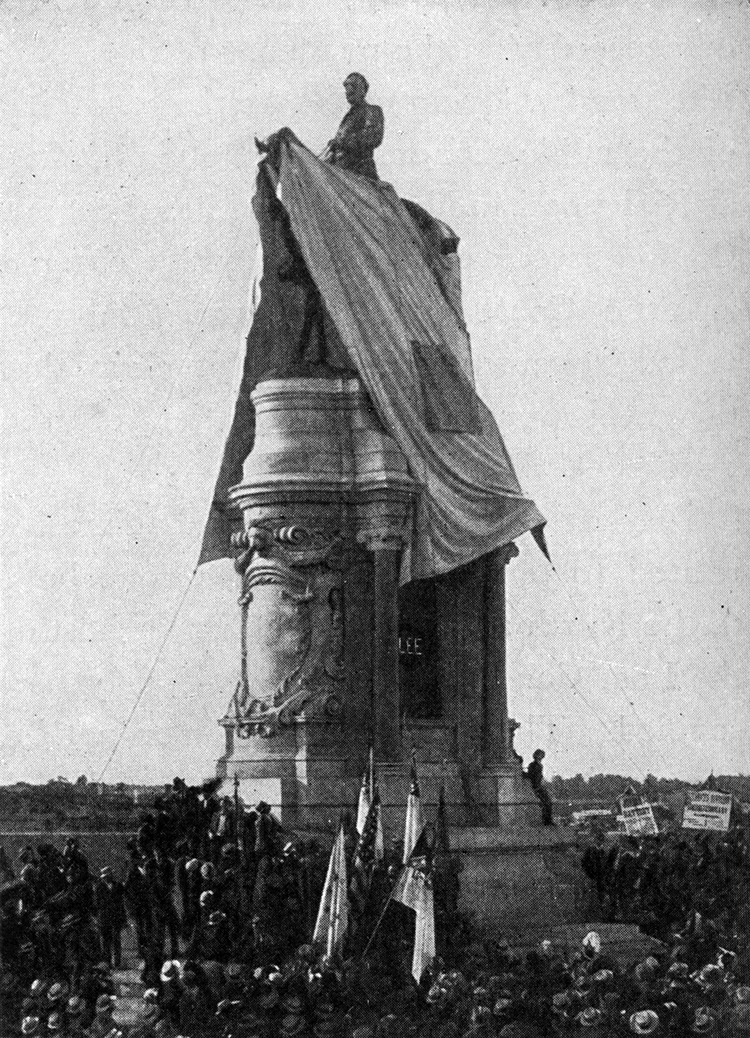 Unveiling of the Equestrian Statue of Robert E. Lee, 29 May 1890, Richmond, Virginia.