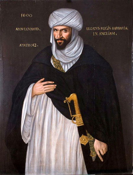 Islamic ambassador: Abd-el-Ouahad ben Messaoud ben Mohammed Anoun. Courtesy Wikimedia/Creative Commons University of Birmingham Islamic ambassador: Abd-el-Ouahad ben Messaoud ben Mohammed Anoun. Courtesy Wikimedia/Creative Commons University of Birmingham