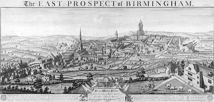 Birmingham in 1732