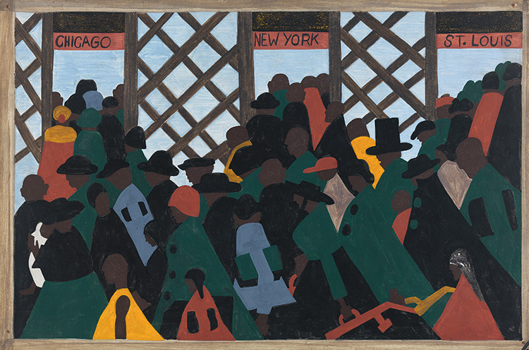 Jacob Lawrence, Migration Series, 1940-41