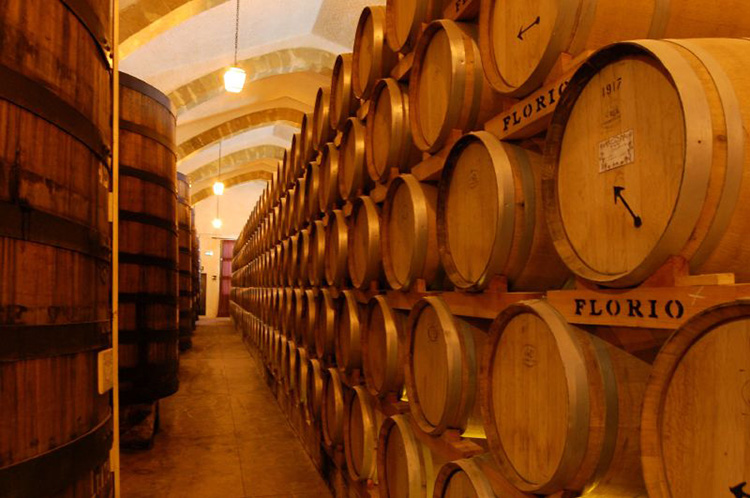Wine cellars at Cantine Florio, Marsala, Sicily (c) Gian Luigi Perrella