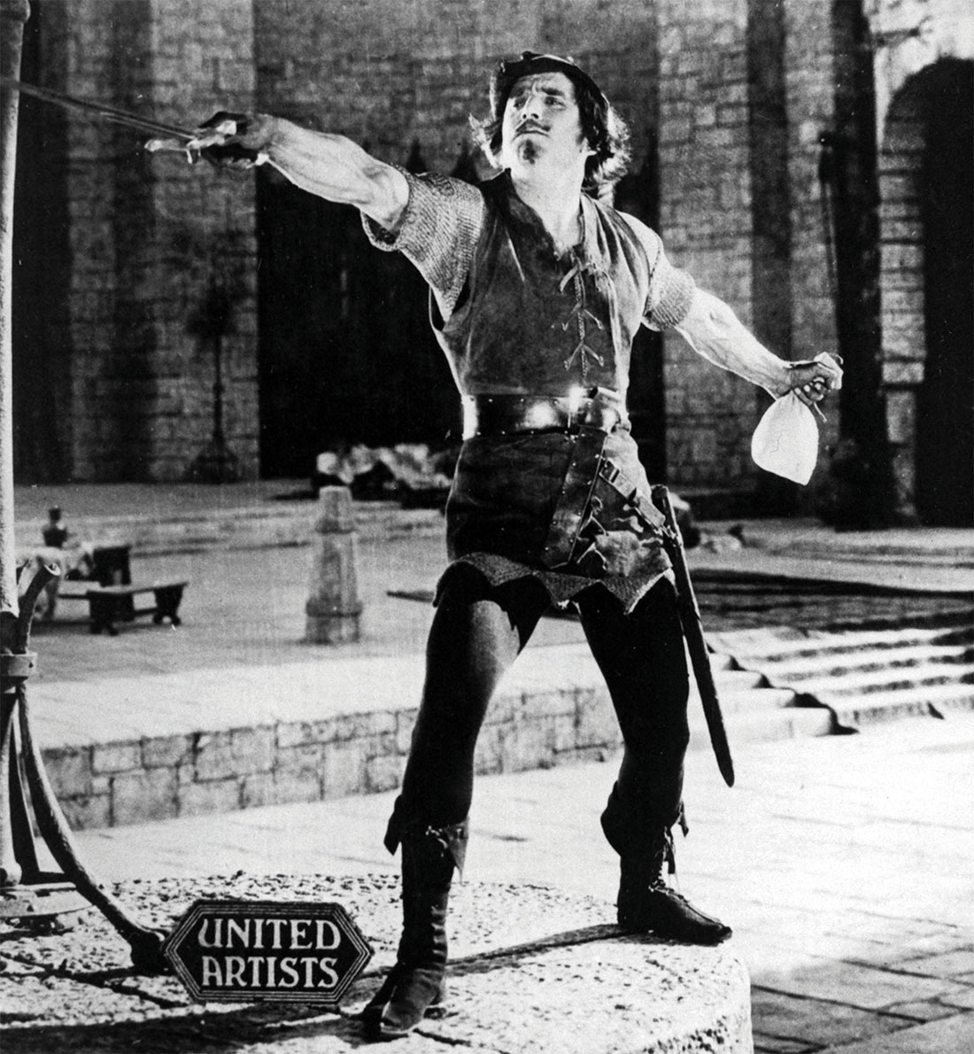 Buckled and swashed: Douglas Fairbanks as Robin Hood, 1922.