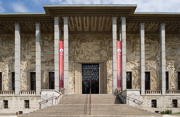 Albert Laprade’s pavilion, designed for the 1931 Colonial Exhibition, houses the National Museum on the History of Immigration in Paris. 