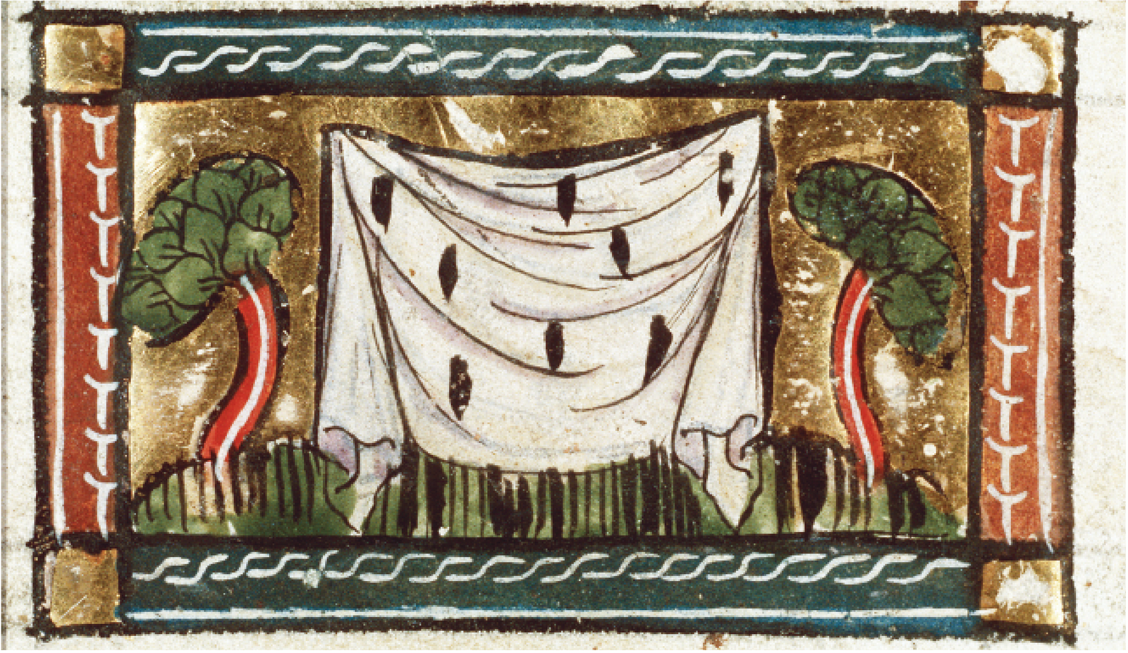 ‘Fleas’, from Der naturen bloeme, Jacob van Maerlant, c.1270. The Picture Art Collection/Alamy Stock Photo.