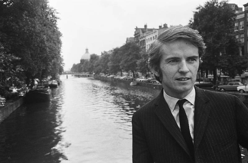 Radio Caroline owner Ronan O'Rahilly in Amsterdam, 16 August 1967. National Archives (CC0)