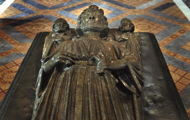 The tomb of King John at Worcester Cathedral