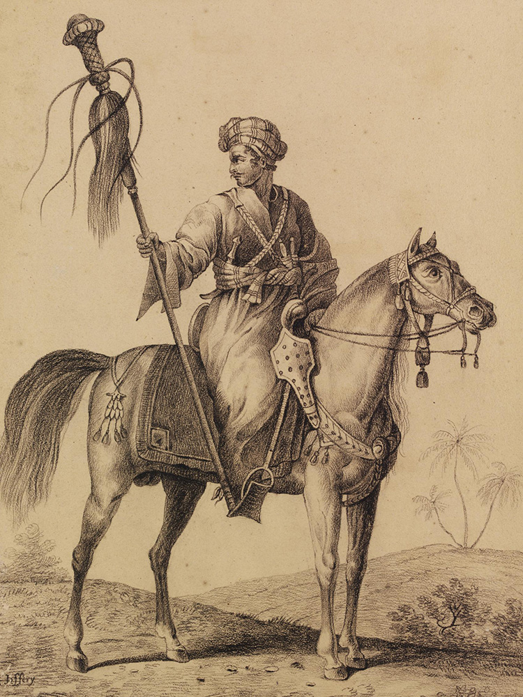 A mamluk by Carle Vernet, 1822.
